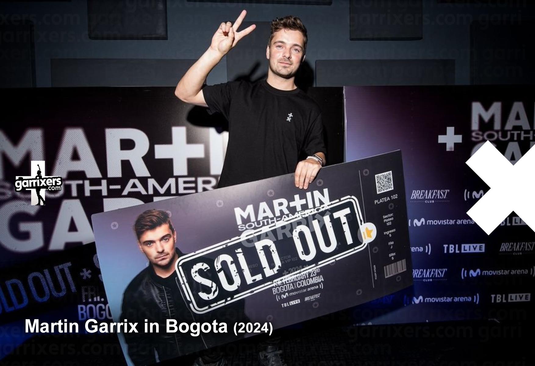Martin Garrix in Bogota on garrixers.com