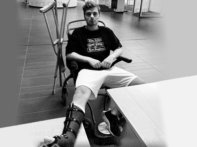 Martin Garrix ankle injury on garrixers.com
